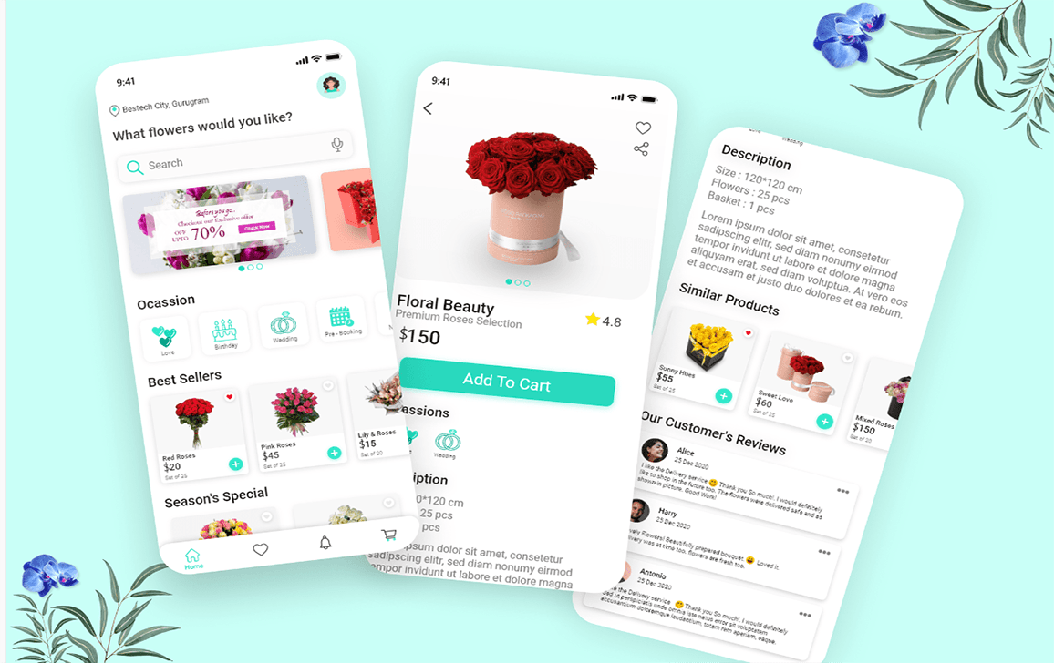 flower delivery app