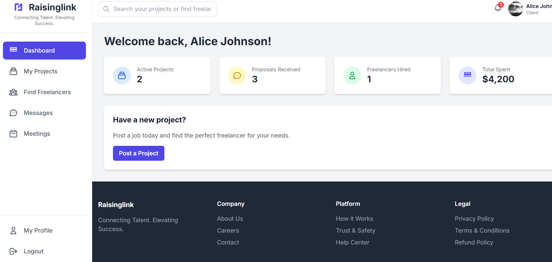 marketplace client side marketplace client side